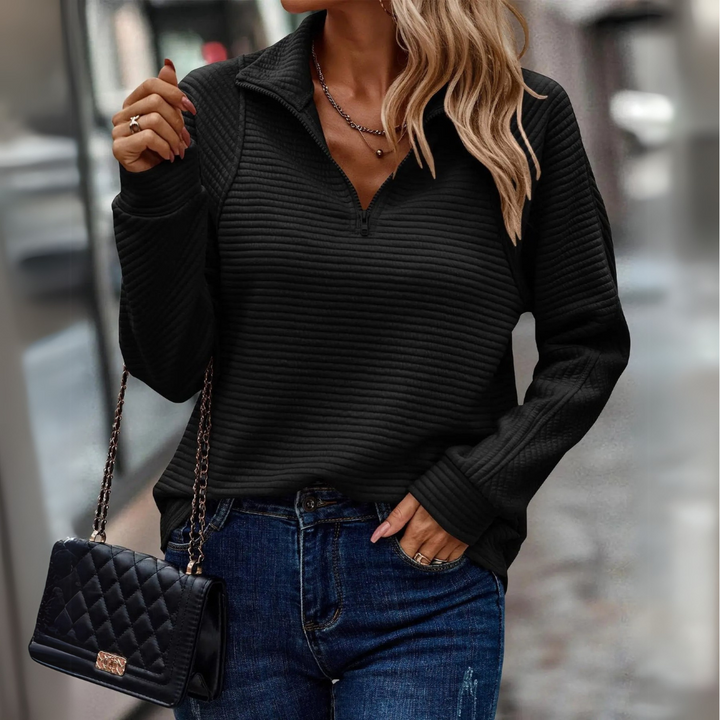 Marlowe™ – Half-Zip Pullover for Effortless Everyday Elegance