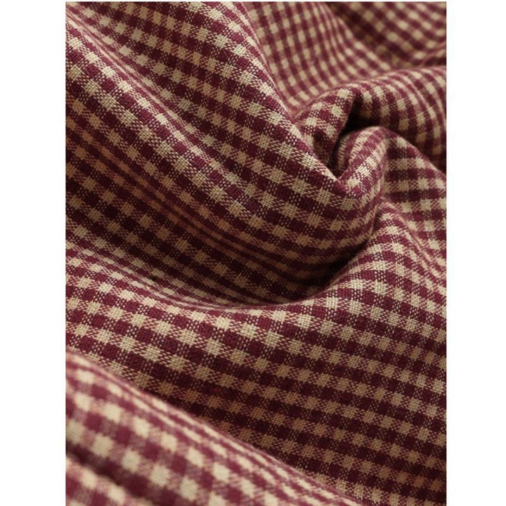 Dulce | Checked Hooded Coat