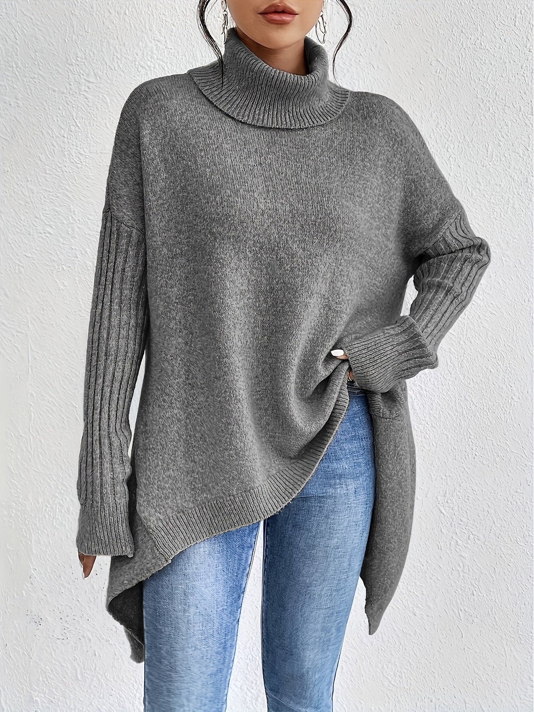 Isla | Luxurious Cashmere Oversized Turtleneck