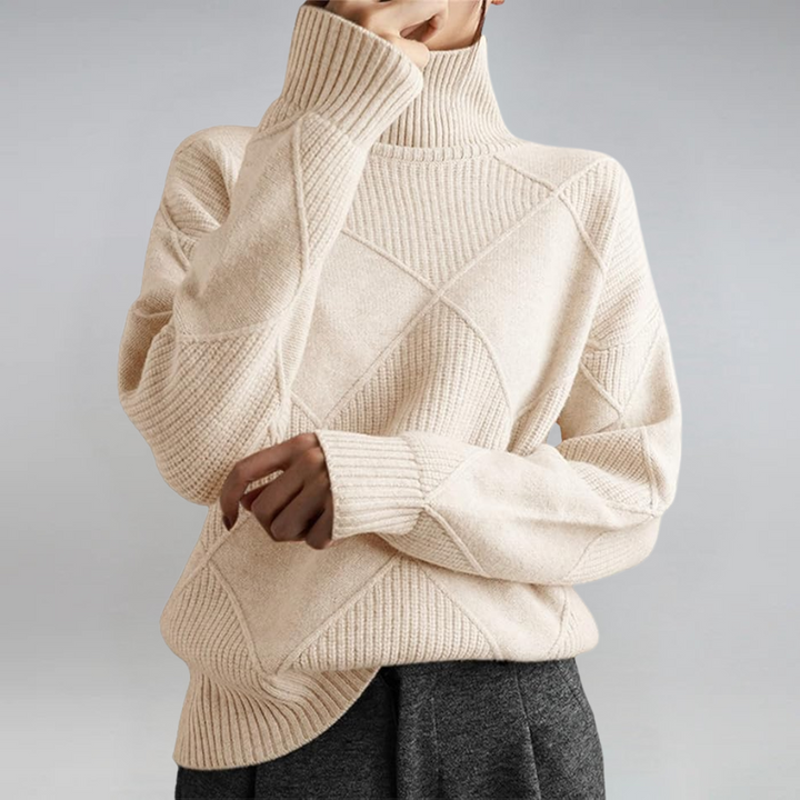 Lauren | Elegant Cashmere Turtleneck