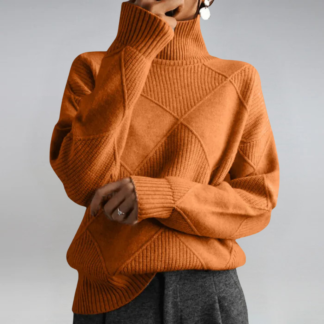 Lauren | Elegant Cashmere Turtleneck