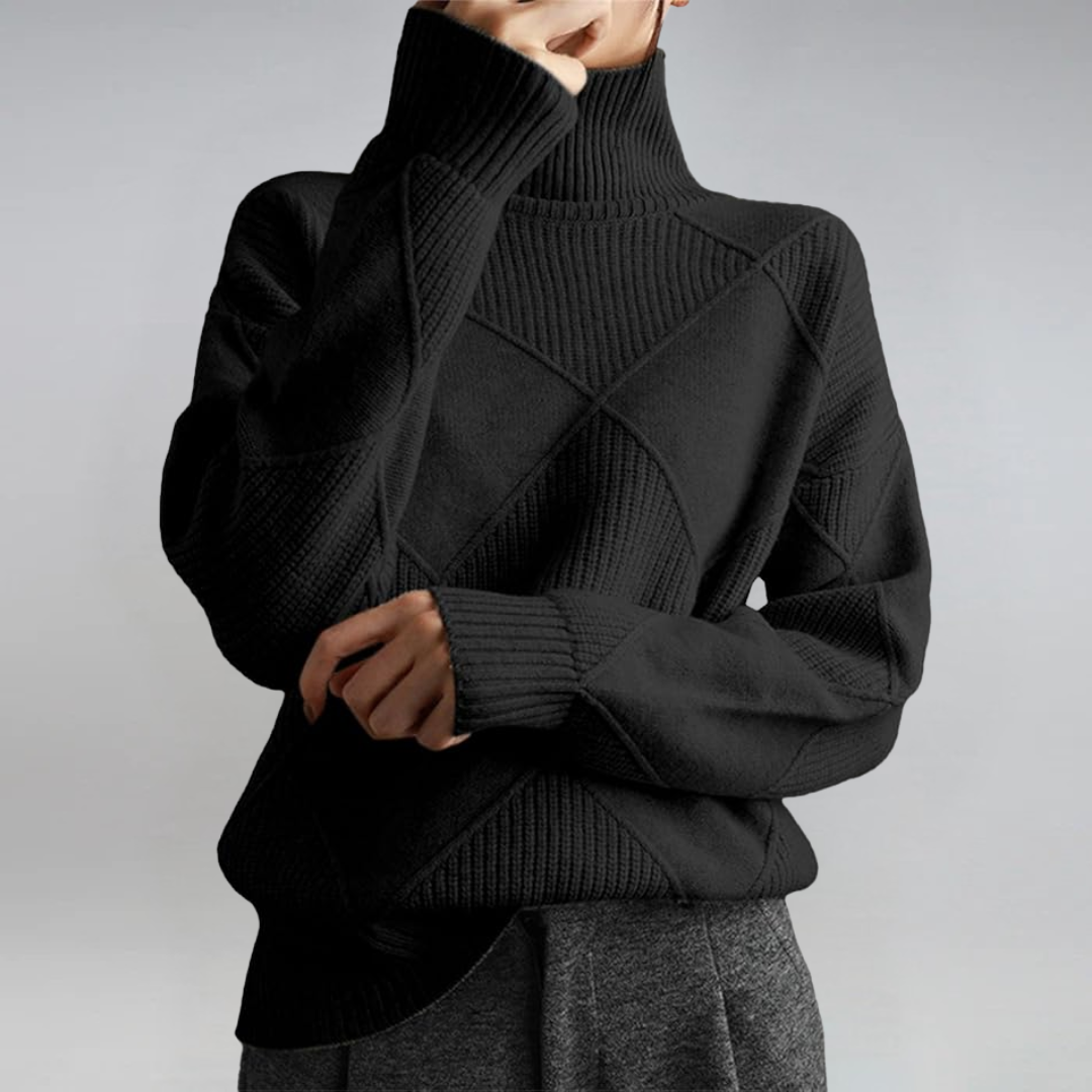 Lauren | Elegant Cashmere Turtleneck