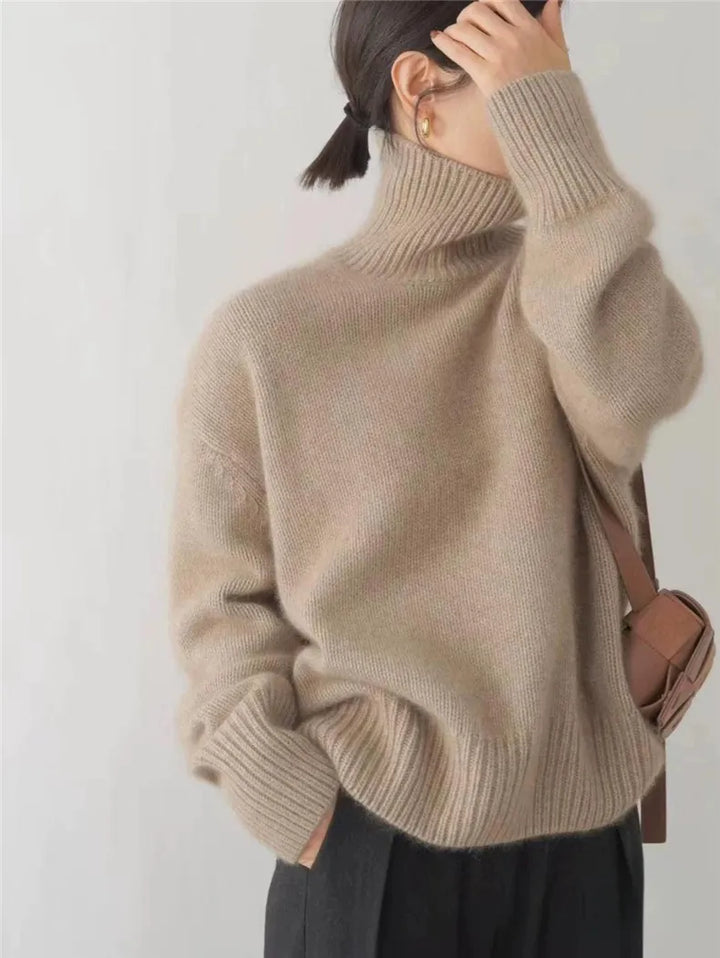 Alexa™ – High-Neck Sweater for Effortless Elegance