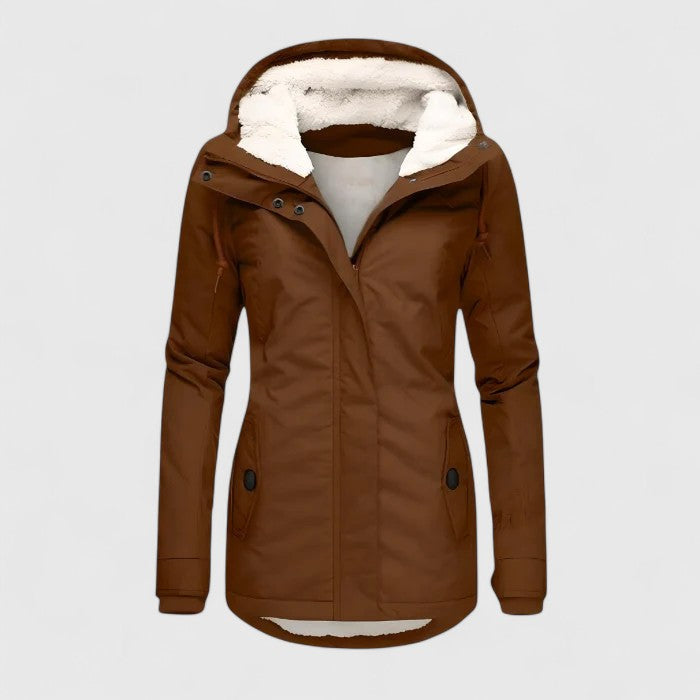Serena™ | Water-Resistant Hooded Coat