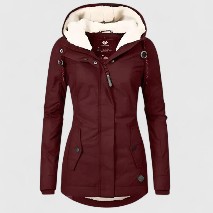 Serena™ | Water-Resistant Hooded Coat