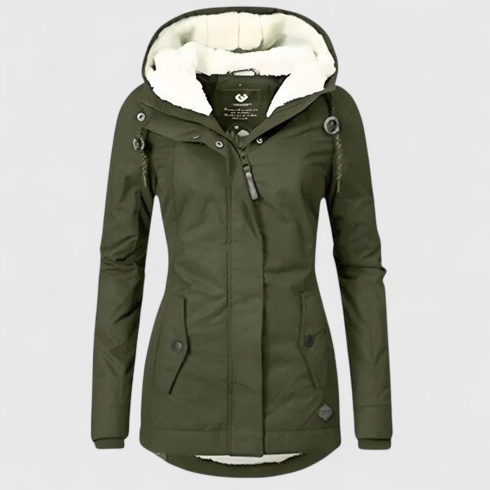 Serena™ | Water-Resistant Hooded Coat