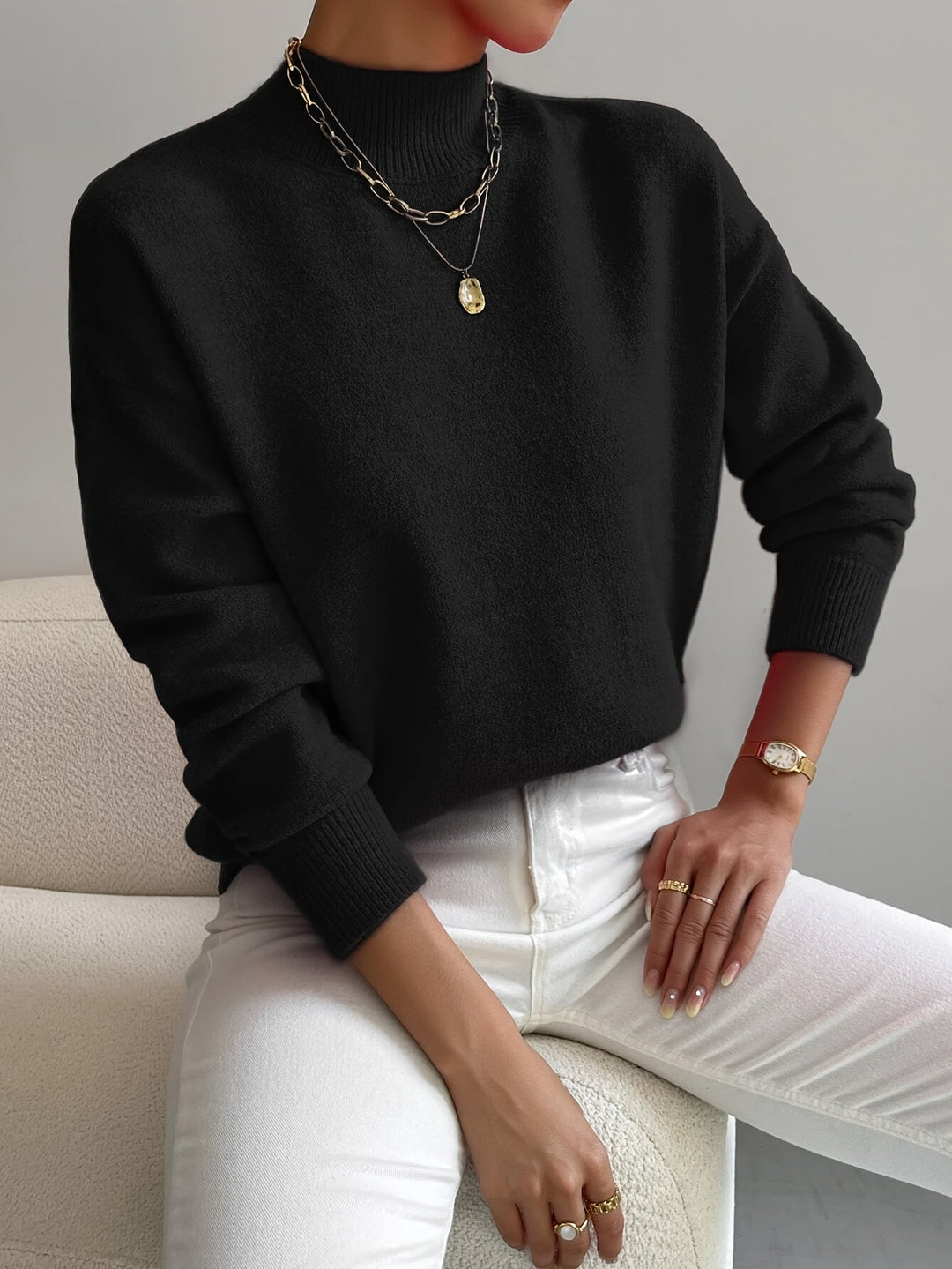Maria | Luxurious Cashmere Turtleneck