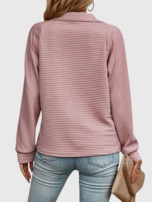 Cashmere Half-Zip Sweater