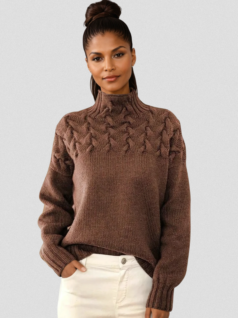 SELENE ROLL NECK SWEATER