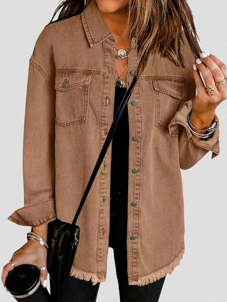 ANGELA CLASSIC DENIM SHIRT