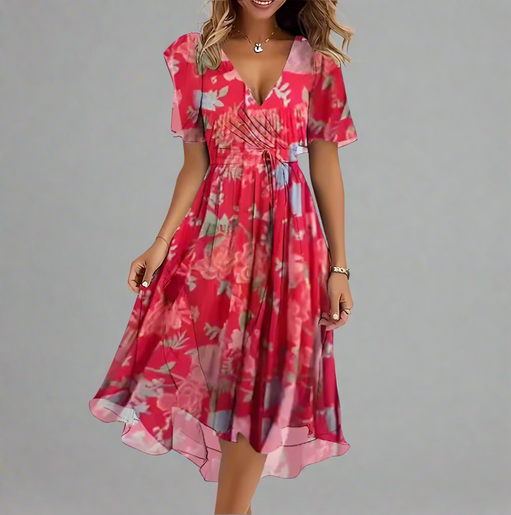 Demi – The Elegant Floral Dress