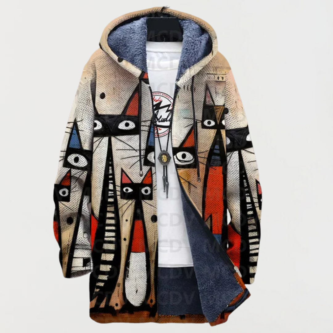 Skyler™ – Cardigan for Bold Artistic Expression