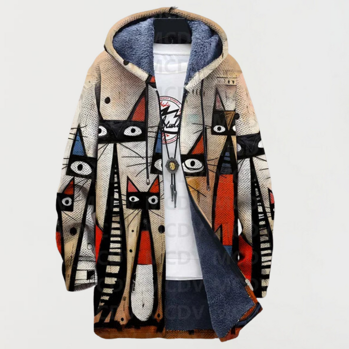 Skyler™ – Cardigan for Bold Artistic Expression