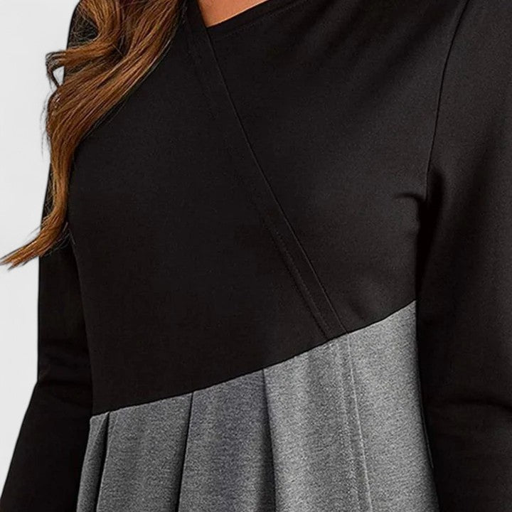 Revaline | Silk Elegance Dress