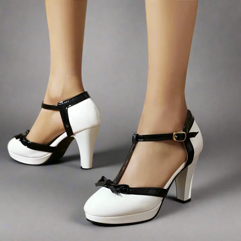 ISABEL - BOW-TIE HEELS
