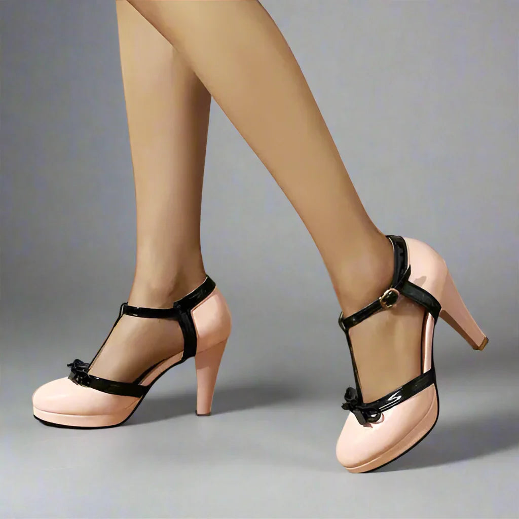 ISABEL - BOW-TIE HEELS