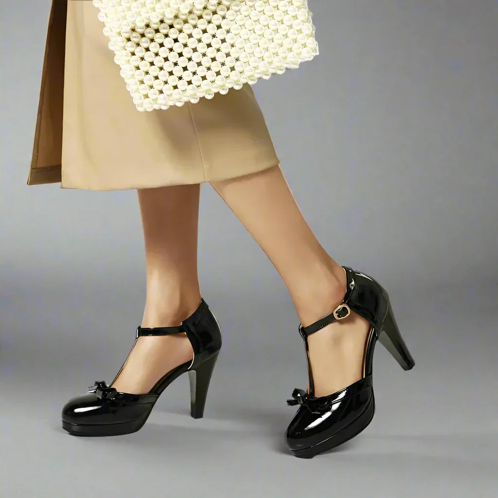 ISABEL - BOW-TIE HEELS