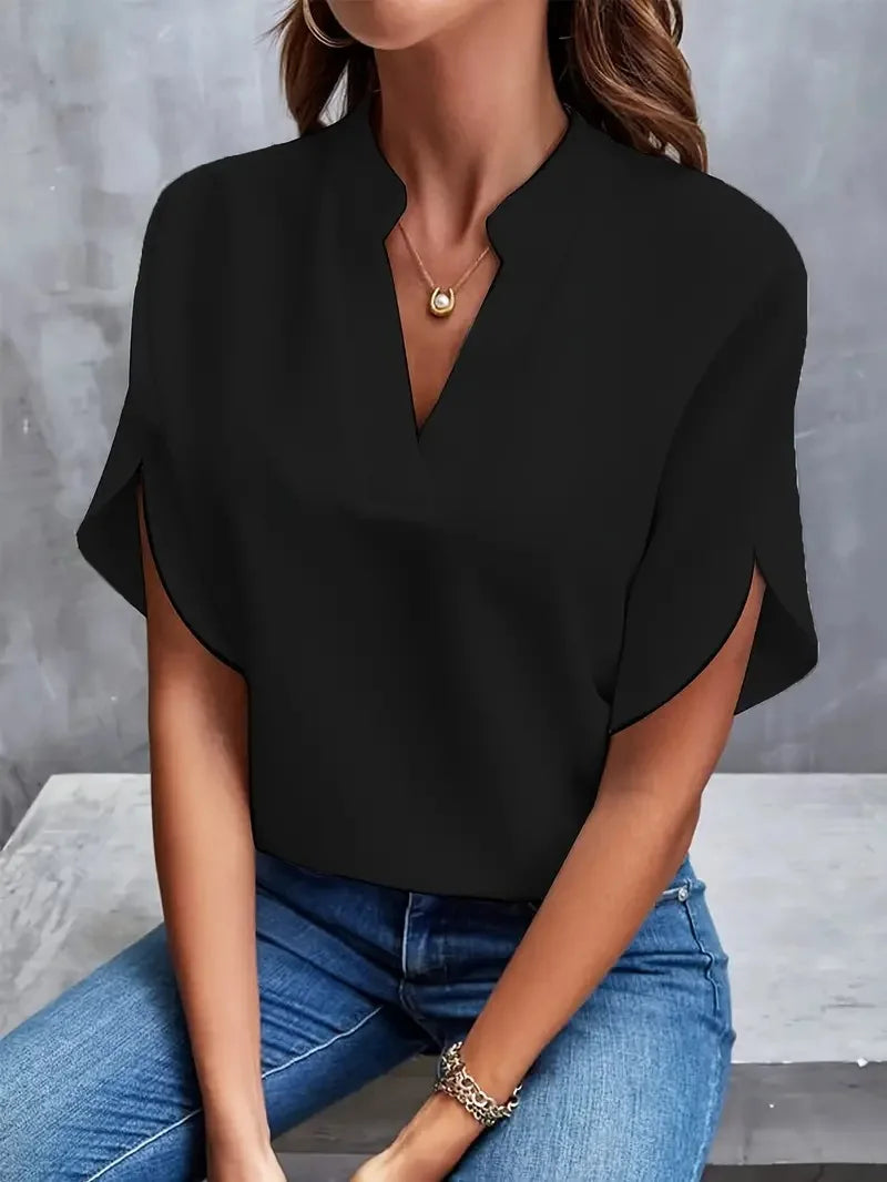Melanie™ – Loose-Fit Blouse for Effortless Elegance