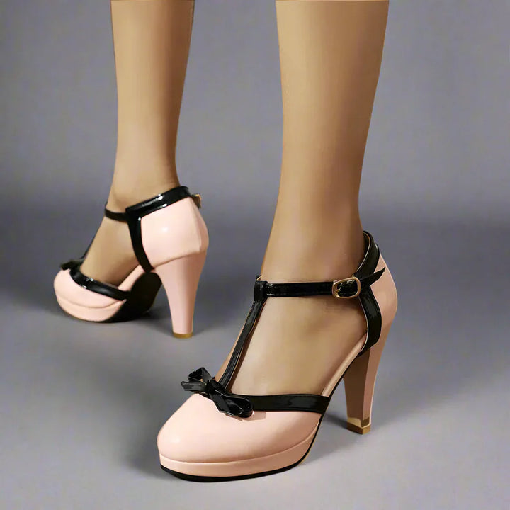 ISABEL - BOW-TIE HEELS