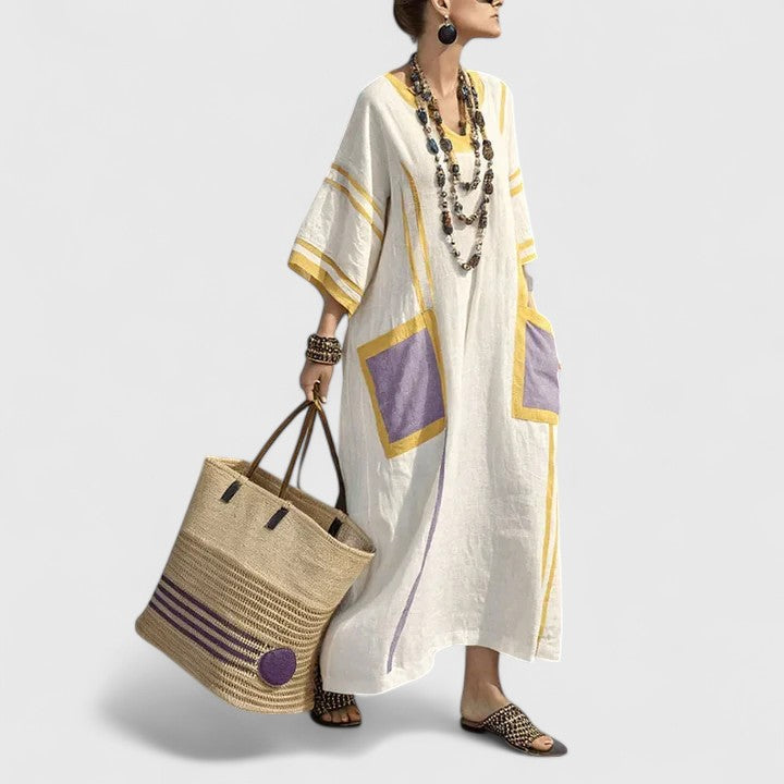 Arabella | Luxe Bohemian Midi Dress