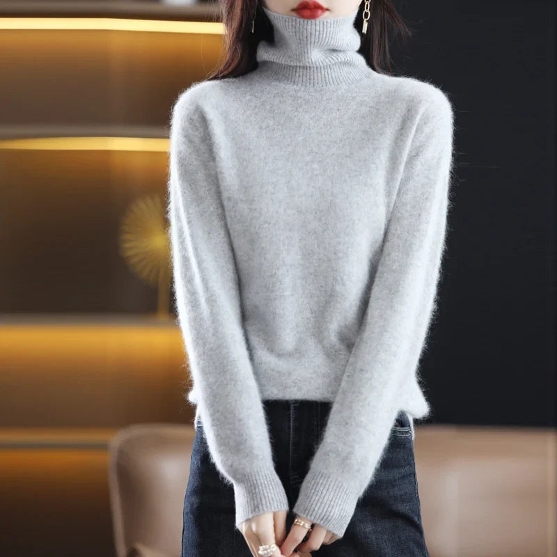Valery | Cashmere Blend Pullover with V-Neck