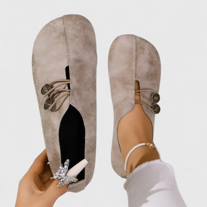 Sienna | Minimalist Suede Flats