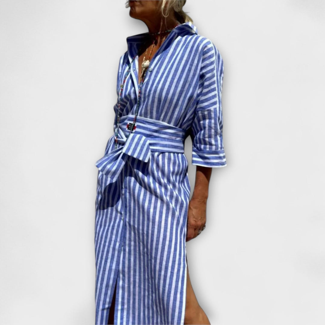 Louise | Luxe Silk Midi Dress