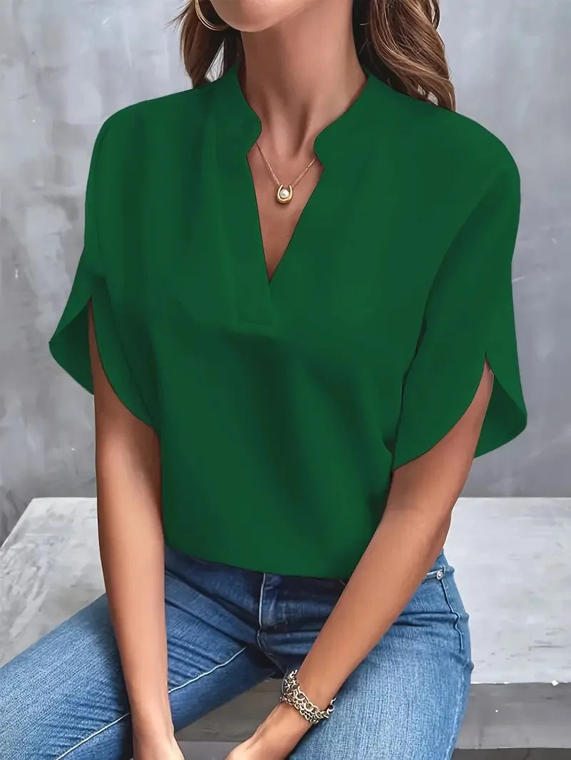 Melanie™ – Loose-Fit Blouse for Effortless Elegance