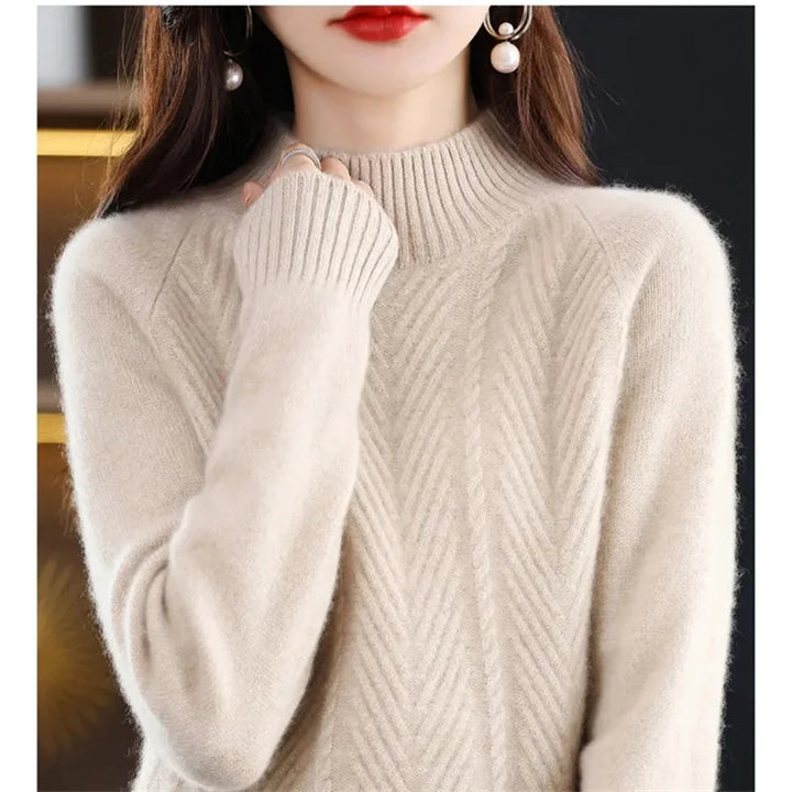 Suzanne | Structured Cashmere Blend Sweater Design