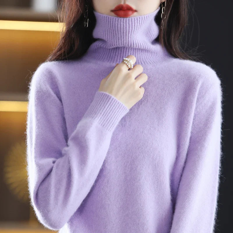 Valery | Cashmere Blend Pullover with V-Neck