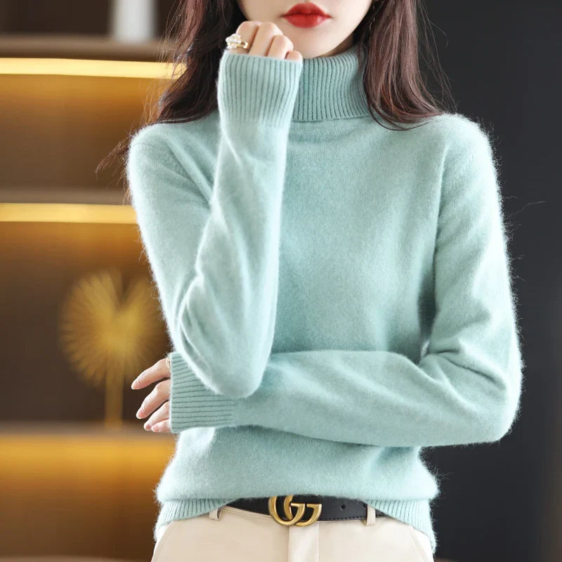 Valery | Cashmere Blend Pullover with V-Neck
