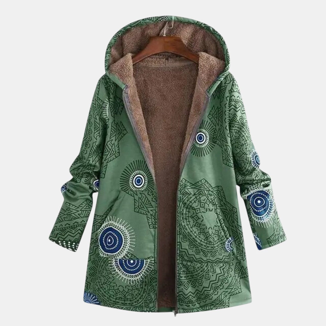 Sage | Luxe Tribal Sherpa Jacket