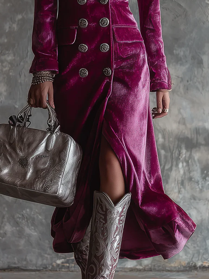 Vynla | Luxe Silk Maxi Dress