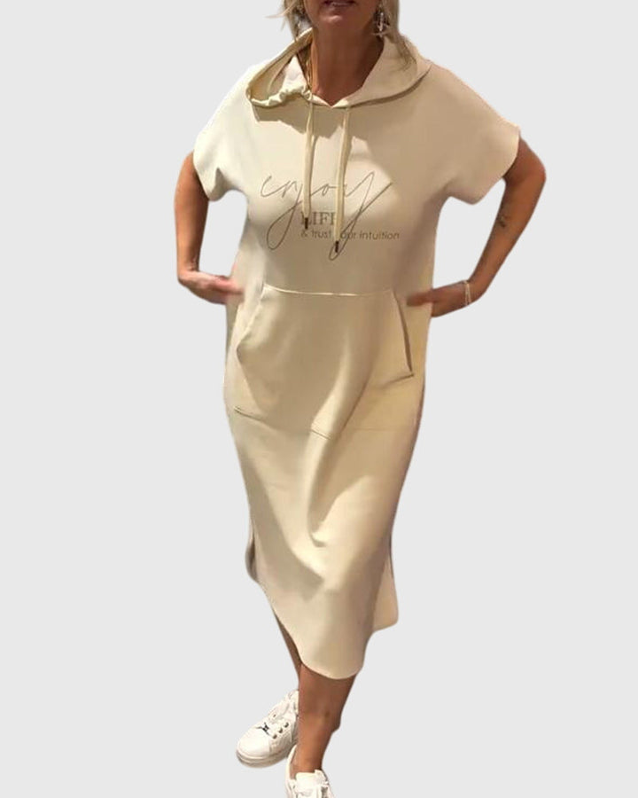 Marlowe™ | Luxe Jersey Hoodie Dress