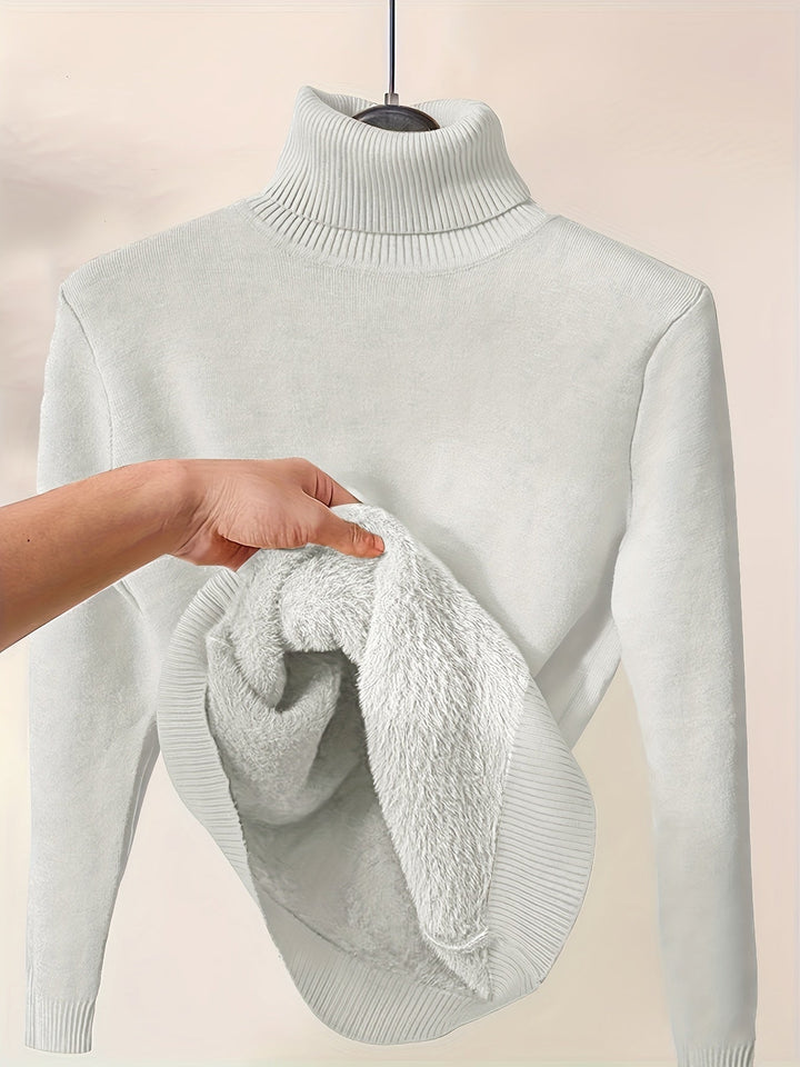 Zerra | Luxe Cashmere Turtle Neck Sweater