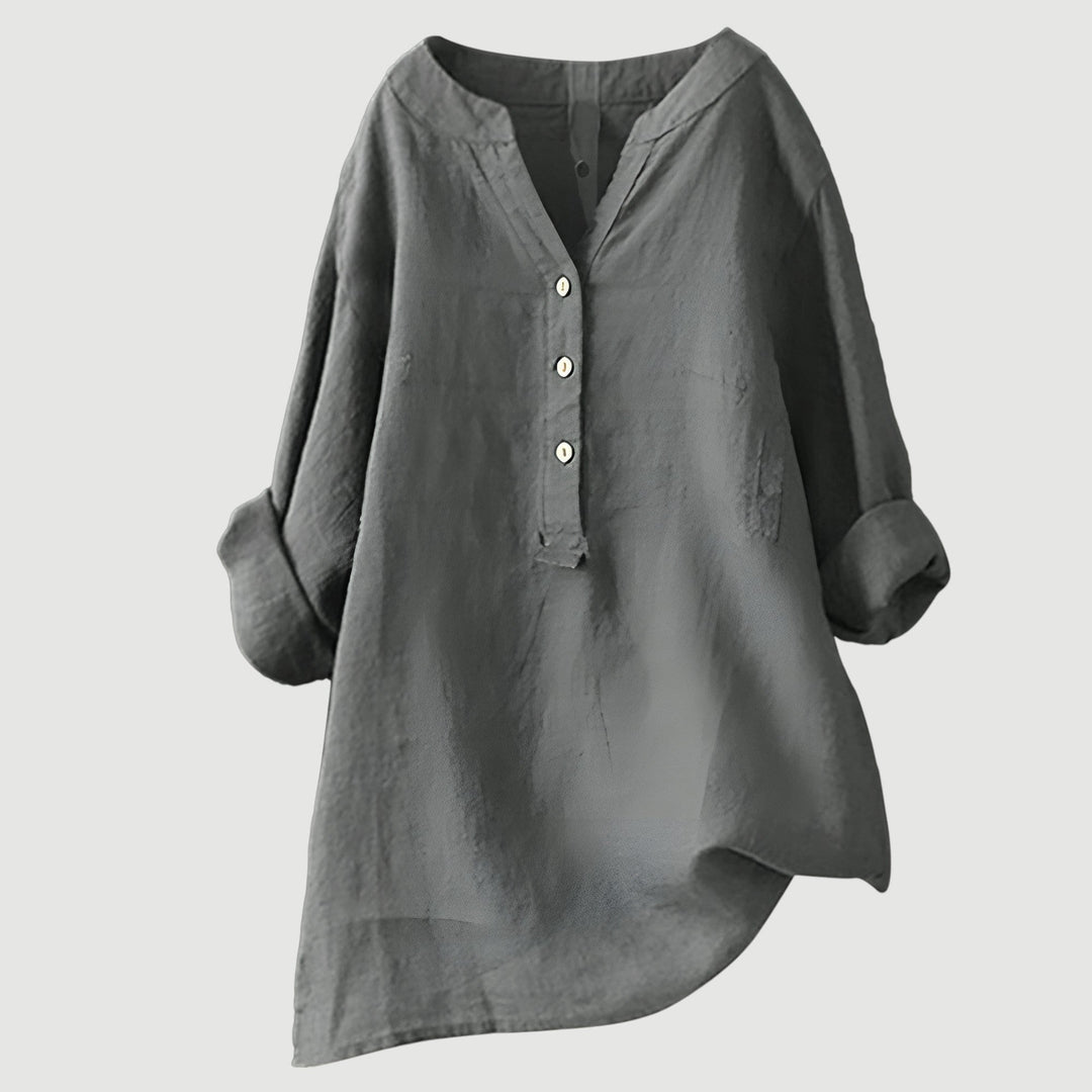 Mora™ – Lightweight Button-Up Shirt for Breezy Summer Style