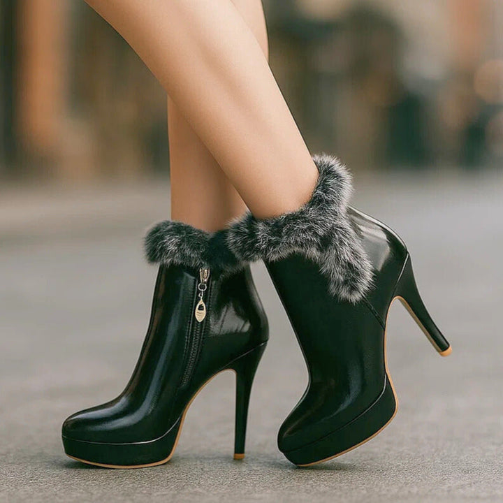ROWEN RABBIT-FUR BOOTS