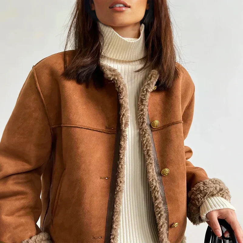 CHARLIE™ | Warm and Elegant Leather Jacket