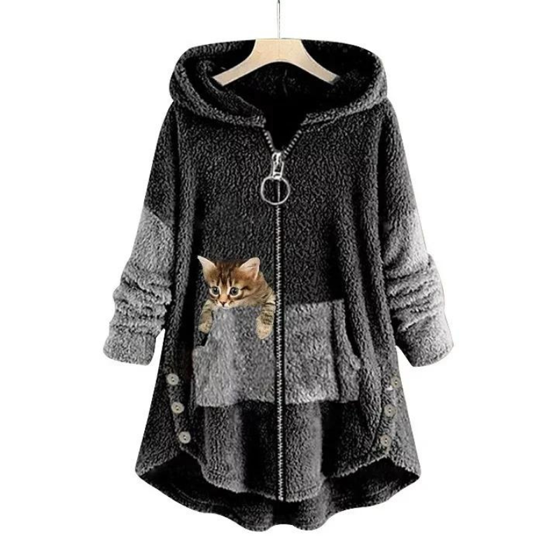 Vanda | Warm and soft jacket, as cuddly as a teddy bear