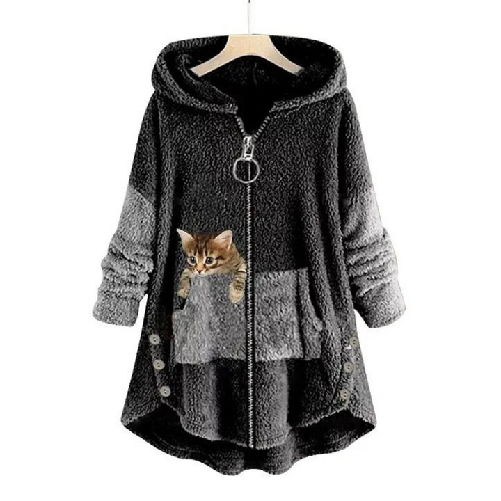 Vanda | Warm and soft jacket, as cuddly as a teddy bear