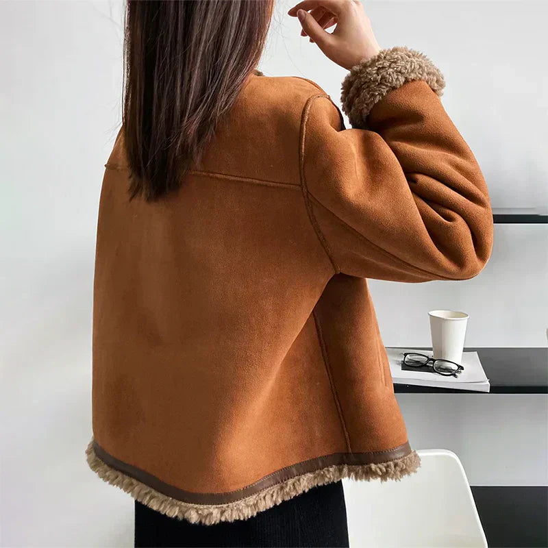 CHARLIE™ | Warm and Elegant Leather Jacket