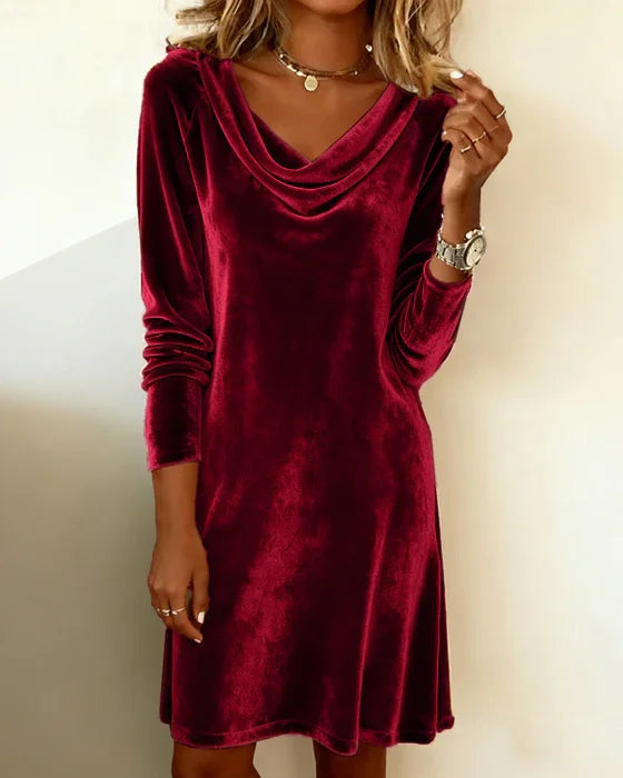 Frosina | Luxe Velvet Maxi Dress