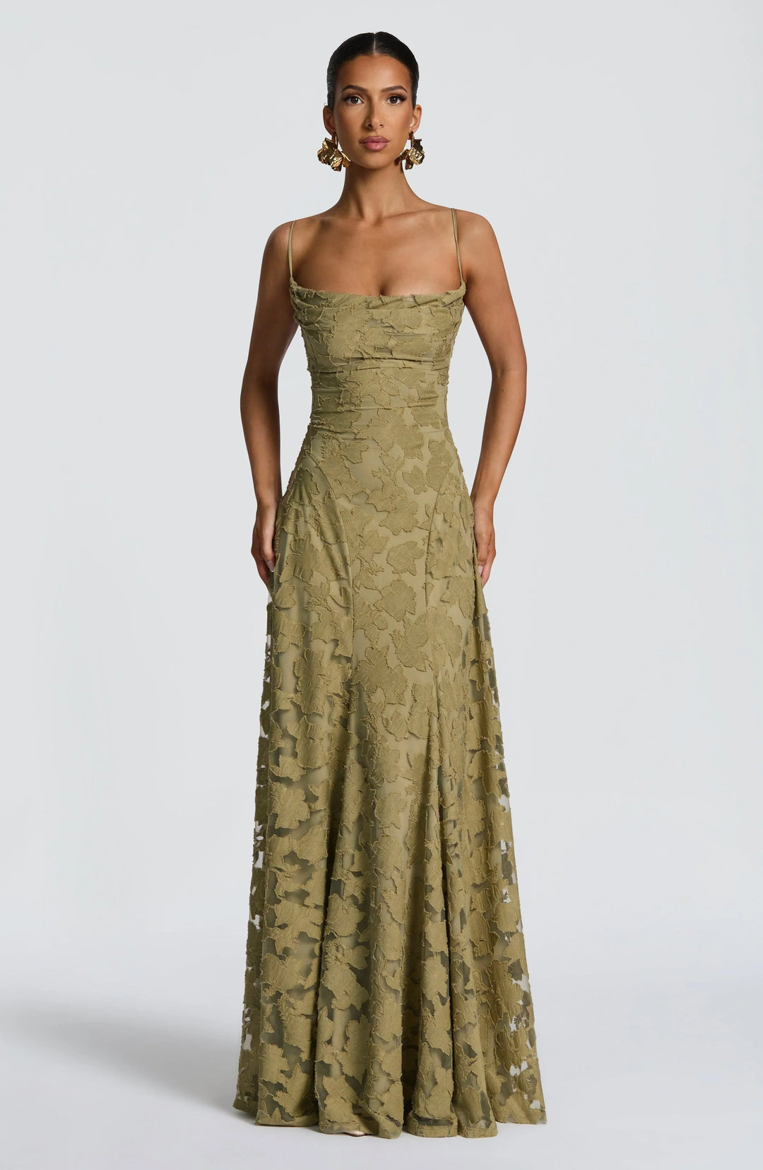 Maevy | Luxe Silk Maxi Dress