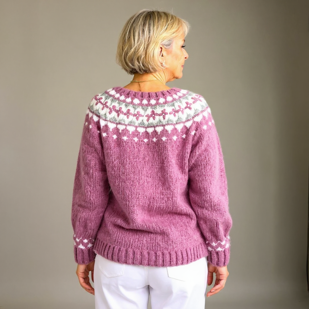 Icelandic Wool Retro Cardigan by Laera & Cole