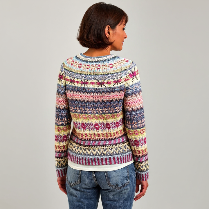 Icelandic Wool Knit Sweater by Laera & Cole