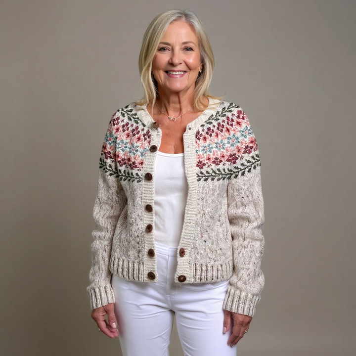 Icelandic Wool Elegance Cardigan