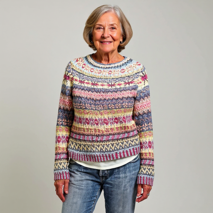 Icelandic Wool Knit Sweater by Laera & Cole