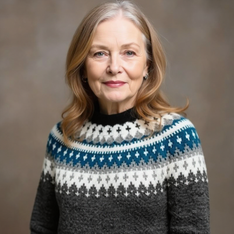Icelandic Wool Elegance Sweater
