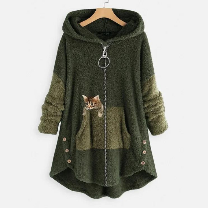 Vanda | Warm and soft jacket, as cuddly as a teddy bear