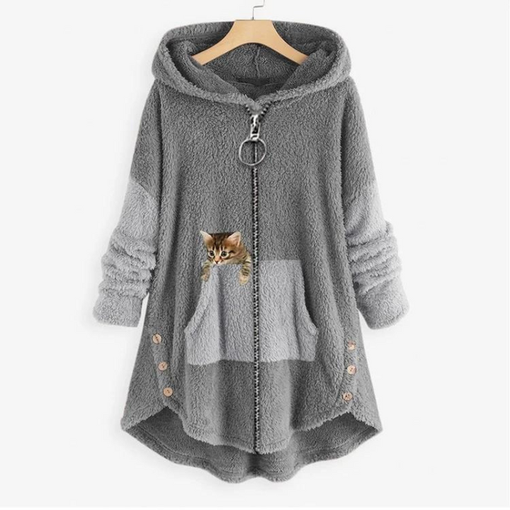 Vanda | Warm and soft jacket, as cuddly as a teddy bear